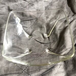 Elegant Clear Glass Decorative bowl